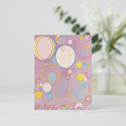 De Tien grootste, groep IV, nr.8 van Hilma af Klin Briefkaart (Staand voorkant)