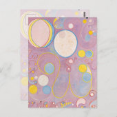 De Tien grootste, groep IV, nr.8 van Hilma af Klin Briefkaart (Voorkant / Achterkant)