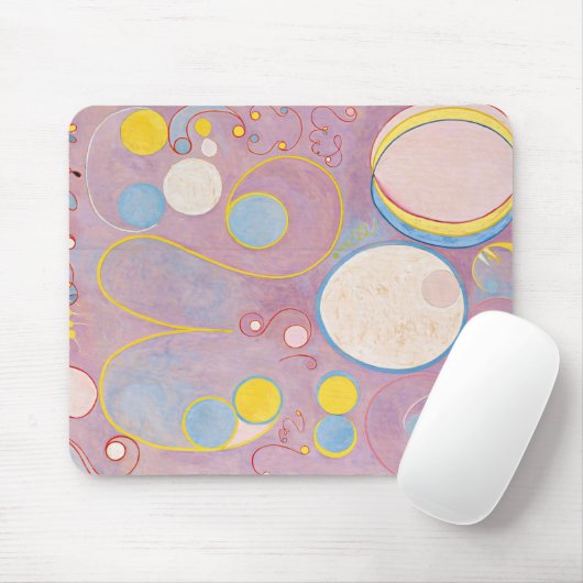 De Tien grootste, groep IV, nr.8 van Hilma af Klin Muismat (Met muis)