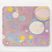 De Tien grootste, groep IV, nr.8 van Hilma af Klin Muismat (Voorkant)