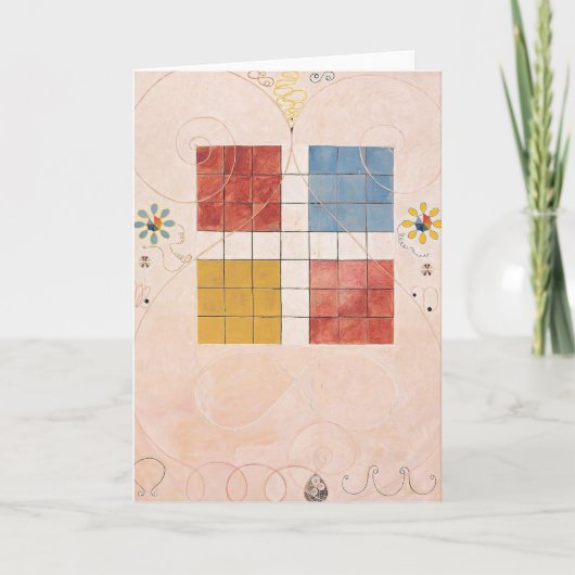 De tien grootste nr. 10 | Hilma af Klint Kaart (Voorkant)