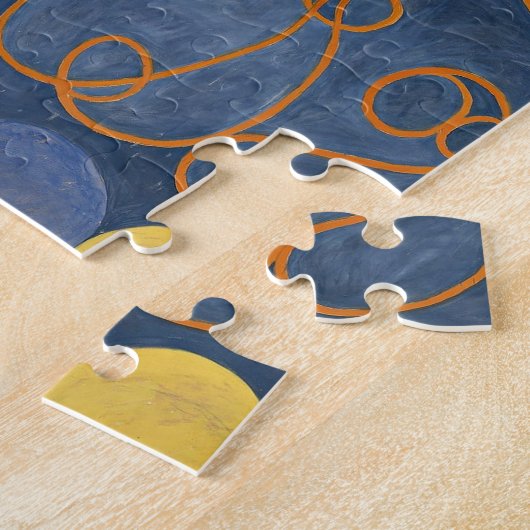 De tien grootste nr. 1 | Hilma af Klint Legpuzzel (Zijkant)