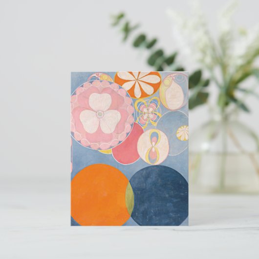 De tien grootste nr. 2 | Hilma af Klint Briefkaart (Staand voorkant)