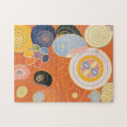 De tien grootste nr. 3 | Hilma af Klint Legpuzzel (Horizontaal)