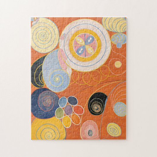 De tien grootste nr. 3 | Hilma af Klint Legpuzzel (Verticaal)