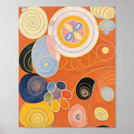De tien grootste nr. 3 | Hilma af Klint Poster (Voorkant)