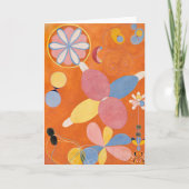 De tien grootste nr. 4 | Hilma af Klint Kaart (Voorkant)