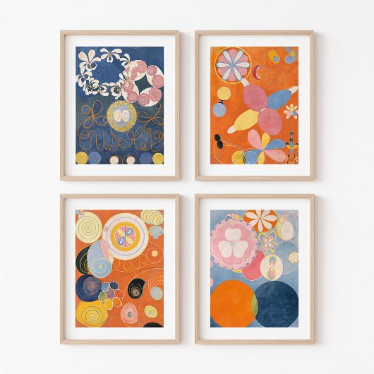 De tien grootste nr. 4 | Hilma af Klint Poster