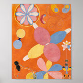 De tien grootste nr. 4 | Hilma af Klint Poster (Voorkant)