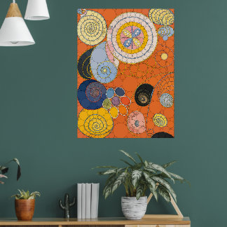 De tien grootste, nr.4 van After Hilma af Klint Poster