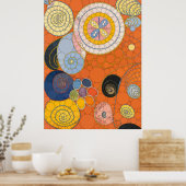De tien grootste, nr.4 van After Hilma af Klint Poster (Keuken)