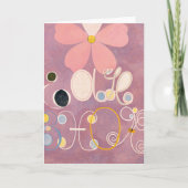 De tien grootste nr. 5 | Hilma af Klint Kaart (Voorkant)
