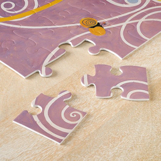 De tien grootste nr. 5 | Hilma af Klint Legpuzzel (Zijkant)