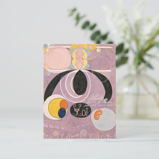 De tien grootste nr. 6 | Hilma af Klint Briefkaart (Staand voorkant)
