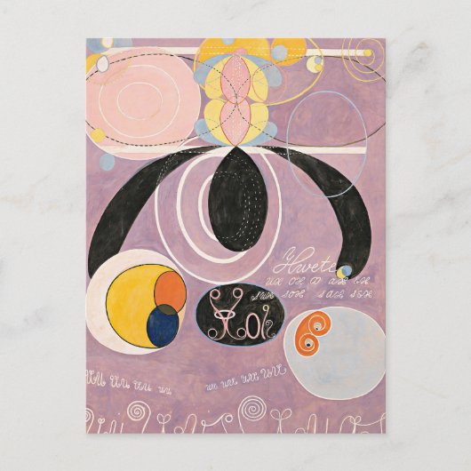 De tien grootste nr. 6 | Hilma af Klint Briefkaart (Voorkant)