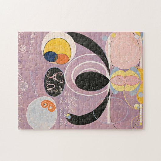 De tien grootste nr. 6 | Hilma af Klint Legpuzzel (Horizontaal)