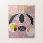 De tien grootste nr. 6 | Hilma af Klint Legpuzzel (Verticaal)