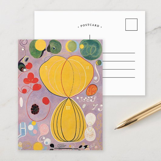 De tien grootste nr. 7 | Hilma af Klint Briefkaart