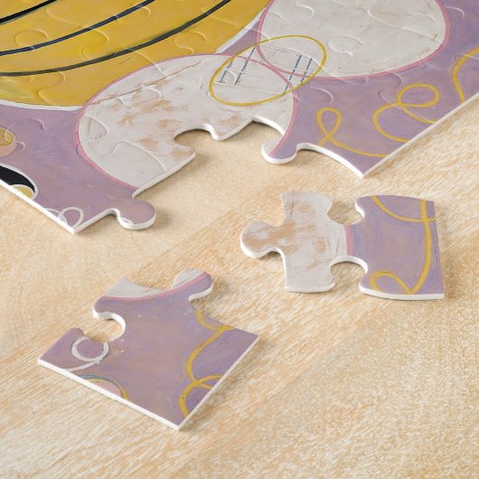 De tien grootste nr. 7 | Hilma af Klint Legpuzzel (Zijkant)