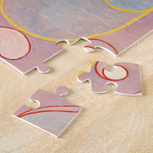 De tien grootste nr. 8 | Hilma af Klint Legpuzzel (Zijkant)