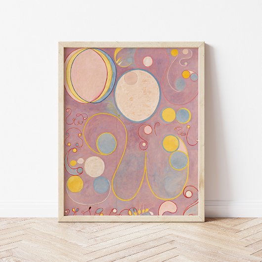 De tien grootste nr. 8 | Hilma af Klint Poster