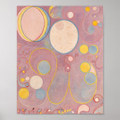 De tien grootste nr. 8 | Hilma af Klint Poster (Voorkant)