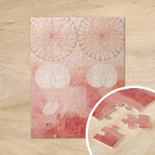 De tien grootste nr. 9 | Hilma af Klint Legpuzzel
