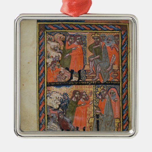 De Tien Plagues van Egypt TTOB Metalen Ornament (Voorkant)