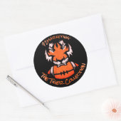De Tiger Slidell High School SHS Label Sticker (Envelop)