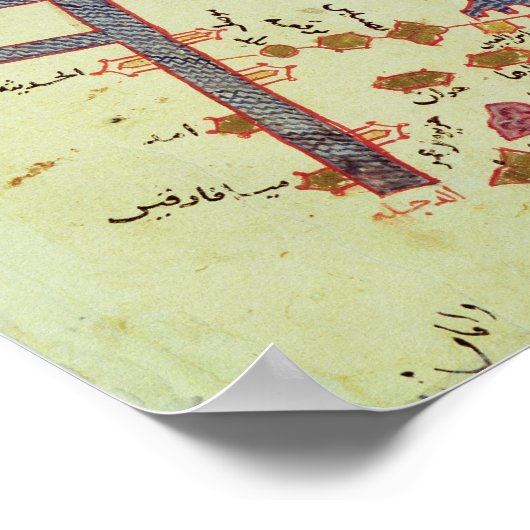 De Tigris en de Euphrates Poster (Hoek)