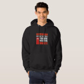 De tijd die de commissarissen verspillen is tijd,  hoodie (Voorkant volledig)