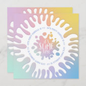 " de tijd die de regenboogsplat op zijn verjaardag (Voorkant / Achterkant)