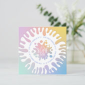 " de tijd die de regenboogsplat op zijn verjaardag (Staand voorkant)