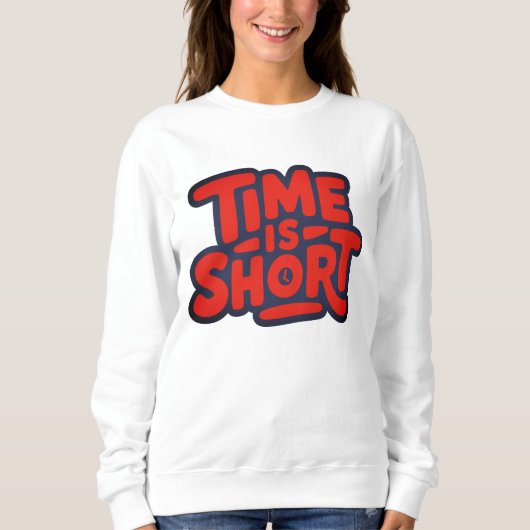 De tijd dringt trui (Voorkant)