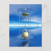 De tijd en de ruimte briefkaart (Voorkant)