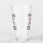 De Tijd Gaat Vliegen Als Je Rum Hebt Glas (Rechts)