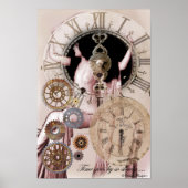 De tijd gaat zo langzaam poster (Voorkant)