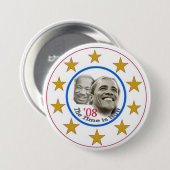 DE TIJD IS NU BUTTON (Voorkant /achterkant)