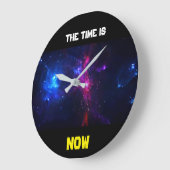 DE TIJD IS NU GESLOTEN GROTE KLOK (Hoek)