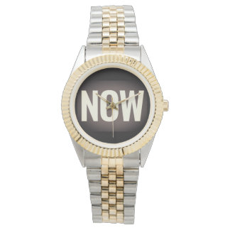 De tijd is NU Horloge