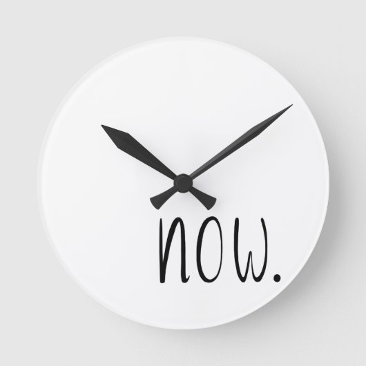 De tijd is nu ronde klok (Voorkant)