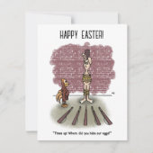 De tijd is om Pasen Flat Kaart (Voorkant)