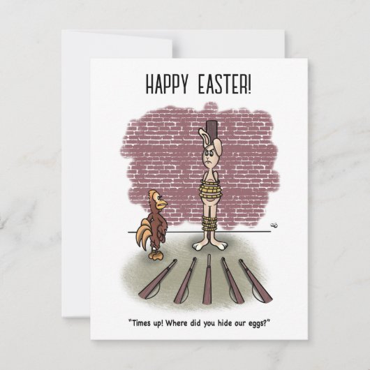 De tijd is om Pasen Flat Kaart (Voorkant)