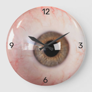 De tijd kijkt naar je! grote klok