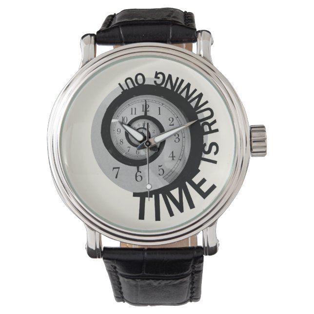 De tijd loopt uit horloge (Voorkant)