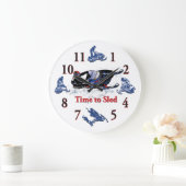 De tijd om Snowmobile-klok te draaien Grote Klok (Huis)