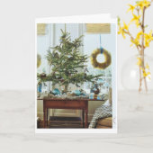 **DE TIJD OM VRIENDEN TE HERINNEREN** MERRY CHRIST KAART (Gele Bloem)