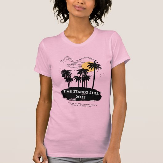 De tijd staat stil T-shirt (Voorkant)