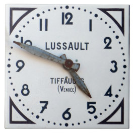 De tijd staat stil. tegeltje