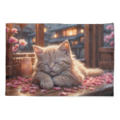 De tijd van Cherry Blossom Kussensloop (Achterkant-Links)